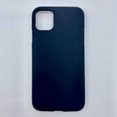 iPhone 11/XR siliconen case – matzwart